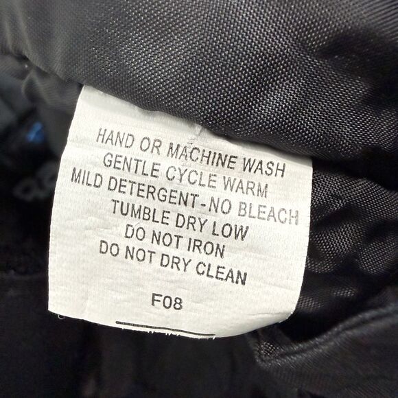 Rawik Skiwear Womens Size M Insulated Black Nylon Snow Pants Ski Bibs Waterproof - Picture 9 of 10